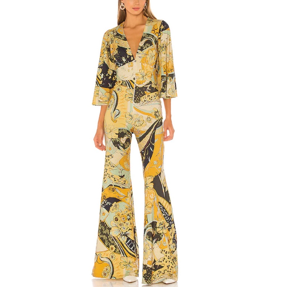 Free People Night Fever Jumpsuit